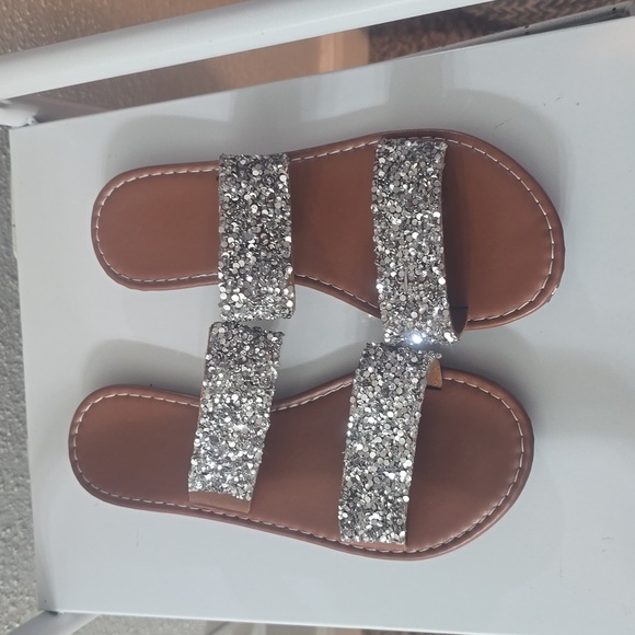 SHEIN GLITTER SANDALS - Picture 2 of 5